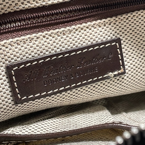 Dooney & Bourke Brown Leather Purse - Picture 4 of 4